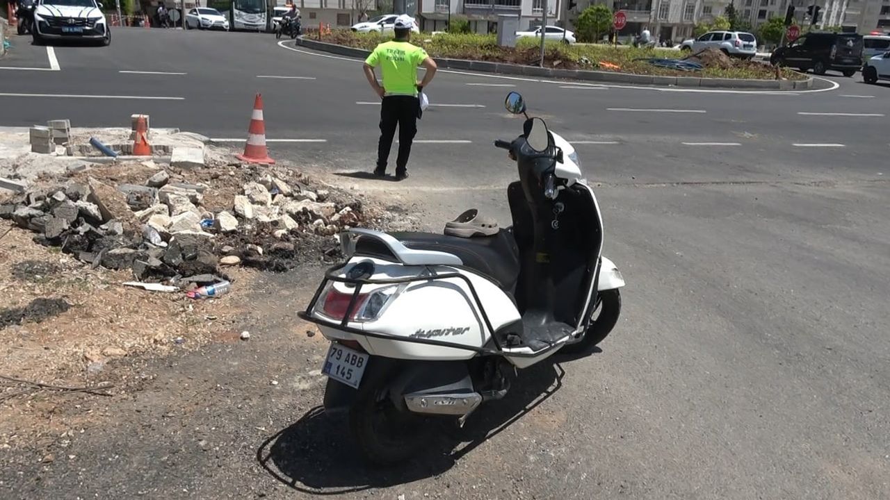 Kilis'te tır ile motosiklet çarpıştı: 2 kişi ağır yaralandı