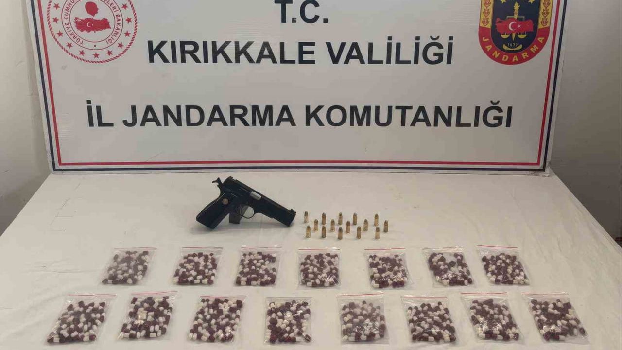 Kırıkkale Keskin’de uyuşturucu operasyonu: 754 sentetik ecza hap ele geçirildi, 1 gözaltı