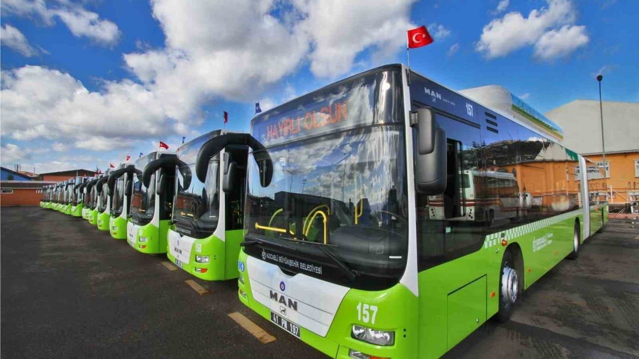Kocaeli Büyükşehir Belediyesi Kurban Bayramı'nda Toplu Taşımayı Ücretsiz Yapacak