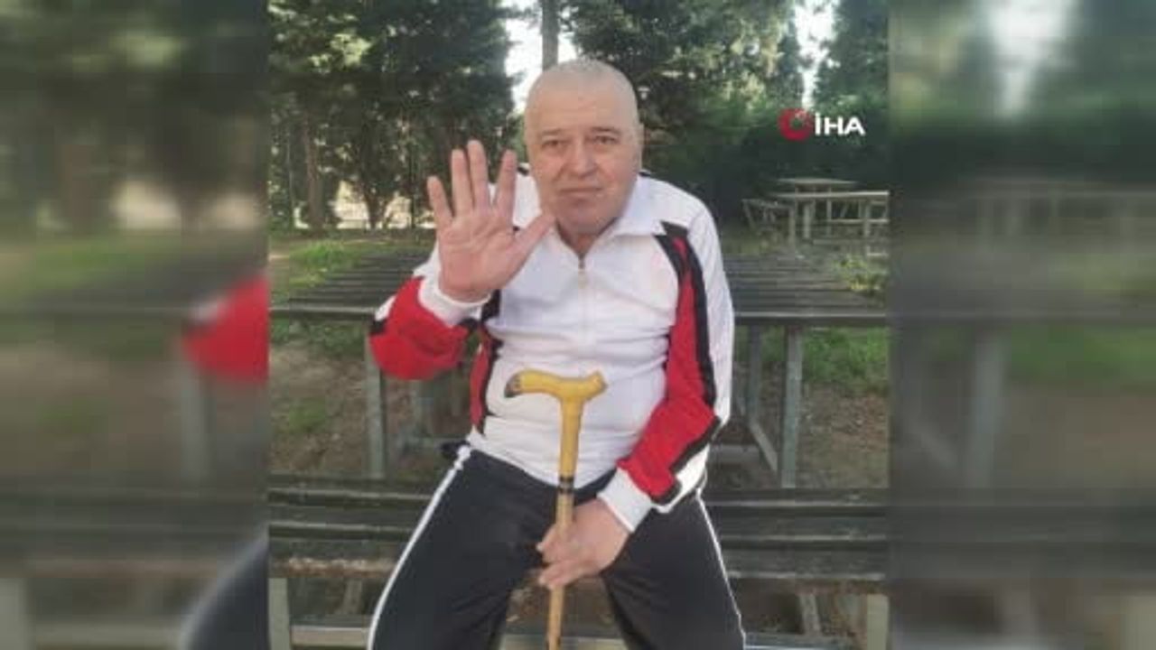 Kocaeli'de çöp evde yaşayan 60 yaşındaki S.K., temizlik ve bakım sonrası barınma merkezine alındı
