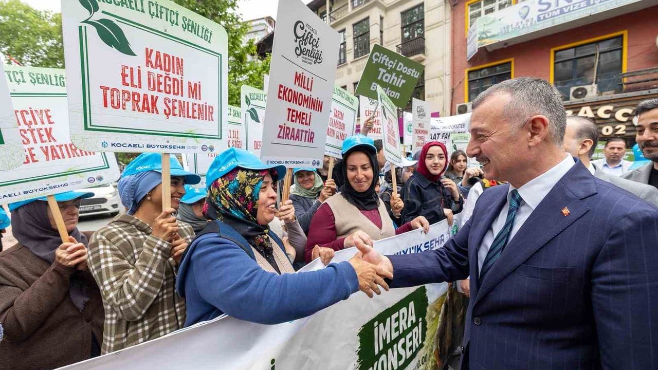 Kocaeli'de Dünya Çiftçiler Günü: Süslü traktör korteji ve 1,5 milyar TL'lik tarım desteği