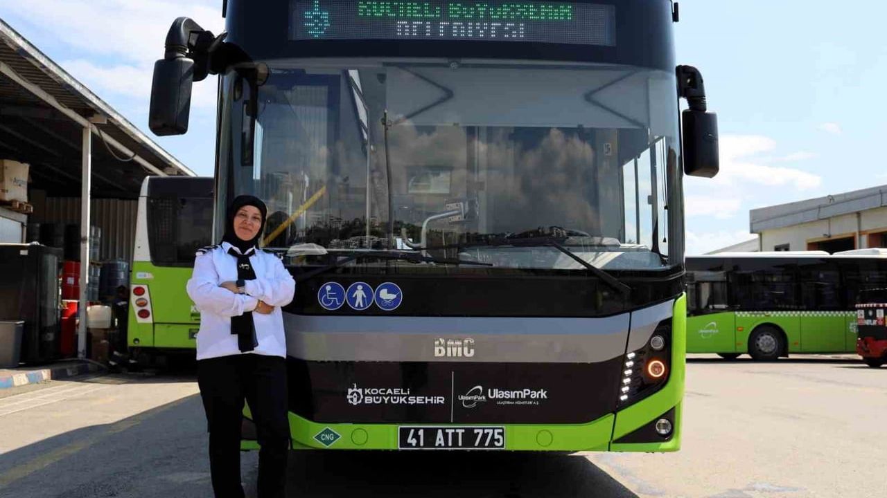 Kocaeli'de kadın otobüs şoförleri: Ulaşım hizmetini ve annelik sorumluluğunu aynı rotada taşıyor