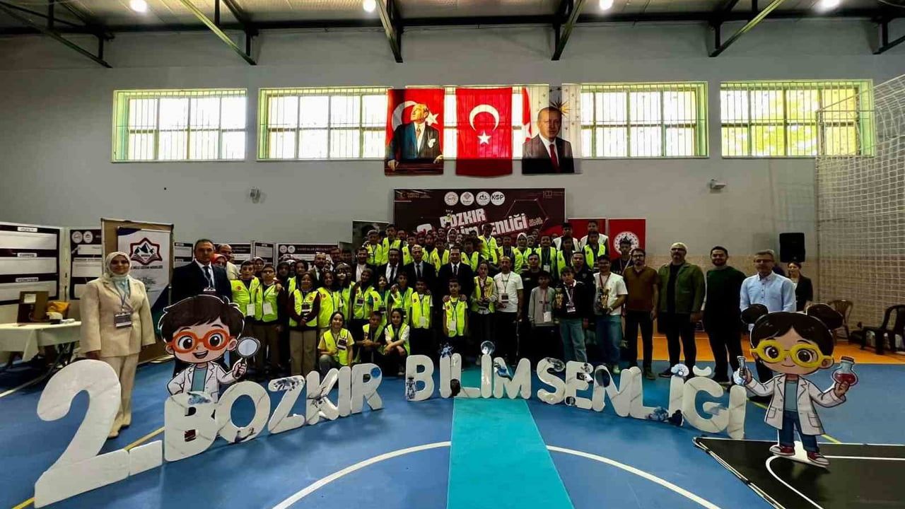 Konya Bozkır'da 2. Bilim Şenliği: İki günlük program ödül töreniyle sona erdi