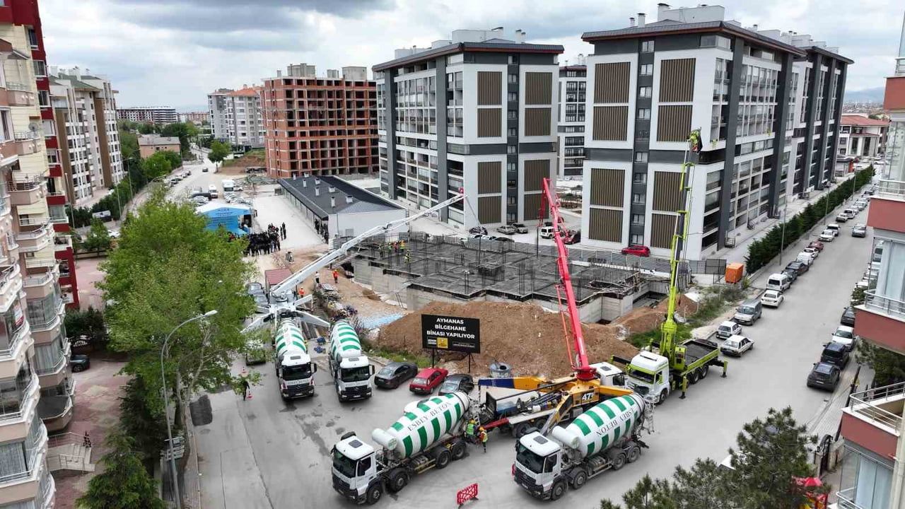 Konya Büyükşehir 24. Bilgehaneyi Meram Aymanas Mahallesi'ne kazandırıyor