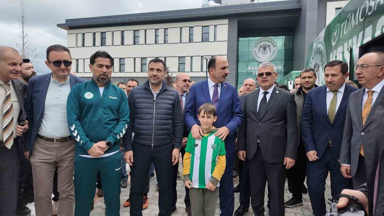 Konyaspor, Ziraat Türkiye Kupası Finali İçin Antalya'ya Uğurlandı