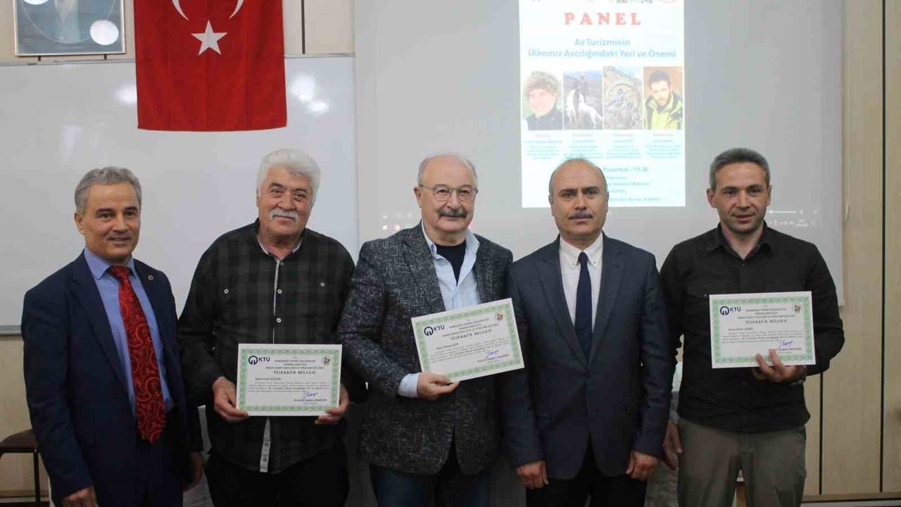 KTÜ'de 'Av Turizminin Ülkemiz Avcılığındaki Yeri ve Önemi' paneli