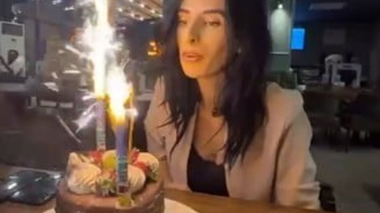 Kübra Yapıcı'nın son doğum günü görüntüleri ortaya çıktı