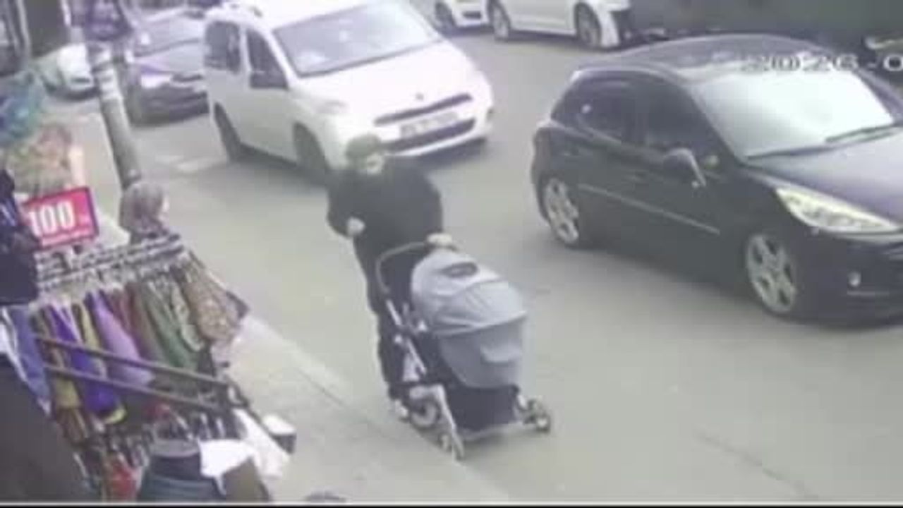 Küçükçekmece'de rüzgar nedeniyle kopan su borusu parçası adamın kafasına düştü