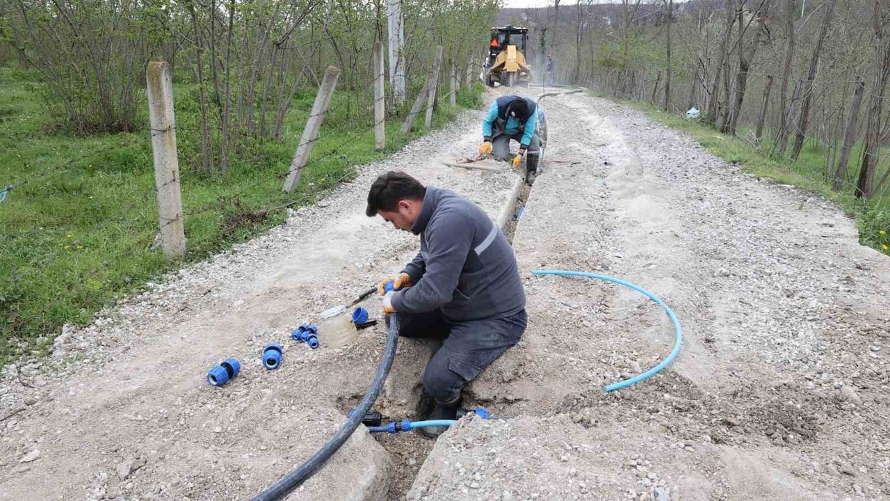 Kumru’da 4,5 kilometrelik içme suyu hattı yenilendi