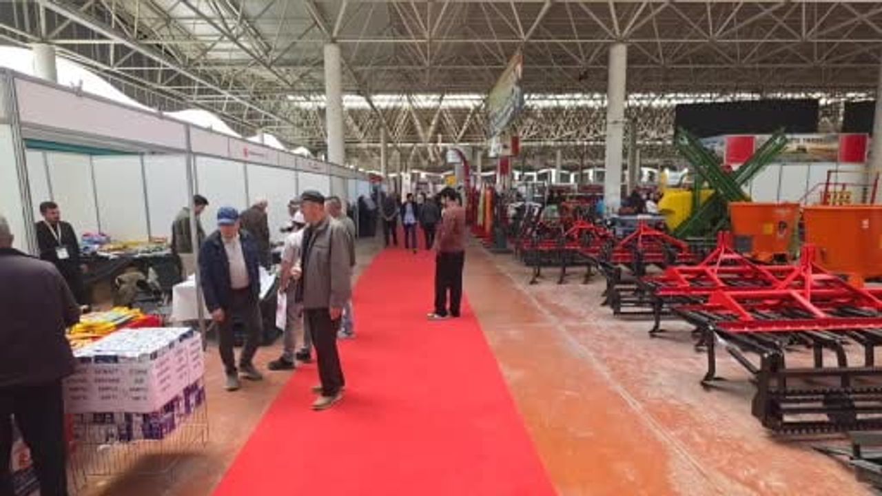 Kütahya'da 16. Tarım, Hayvancılık, Seracılık ve Süt Endüstrisi Fuarı açıldı