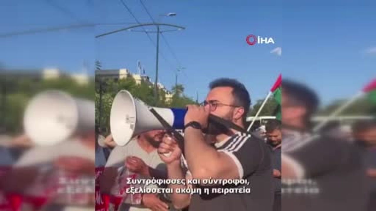 Lefkoşa’da Küresel Sumud Filosu’na İsrail müdahalesi protesto edildi; GKRY yönetimine tepki