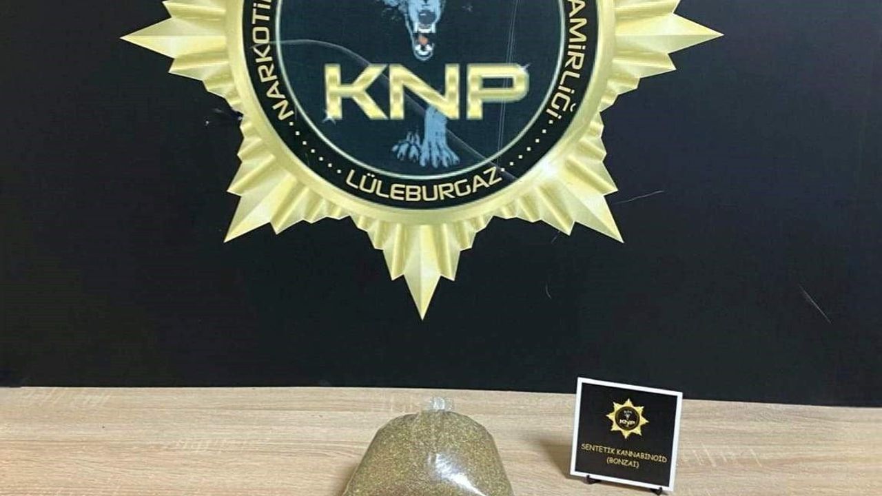 Lüleburgaz'da 2 Şahıs Uyuşturucu Suçlamasıyla Tutuklandı