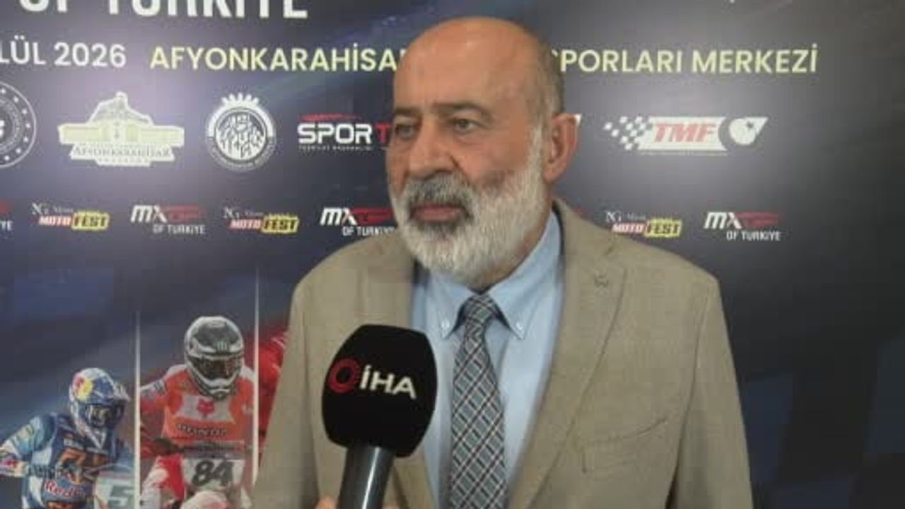 Mahmut Nedim Akülke: Afyonkarahisar 2-6 Eylül'de 9. MXGP ve Türkiye'nin en büyük motosiklet festivaline ev sahipliği yapacak