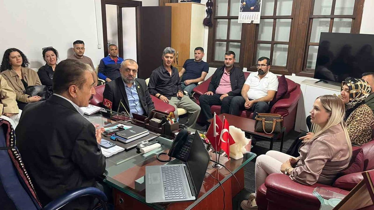 Malatya Tarım Platformu Başkanı İhsan Akın'tan MESOB Başkanı Şevket Keskin'e Ziyaret: Genç Girişimcilerle İşbirliği Vurgusu