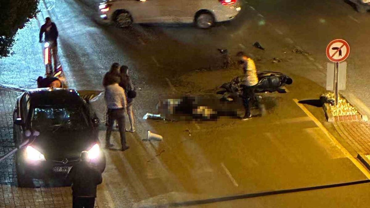 Manavgat'ta otomobil ve motosiklet çarpıştı: 2 yaralı, toplam 14 bin 348 TL ceza