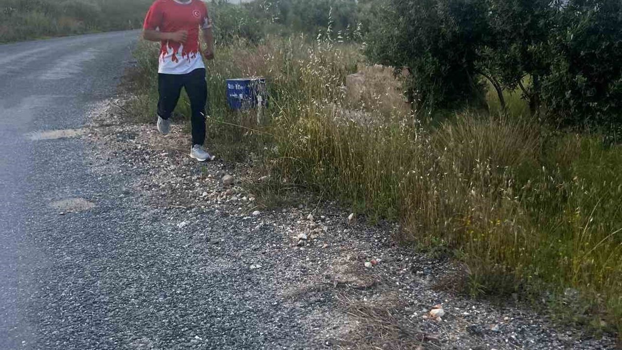 Manavgatlı işitme engelli sporcu Müslüm Beraat Aslan 12 km'lik yoluyla atletizme yöneldi, çok branşta dereceler elde etti
