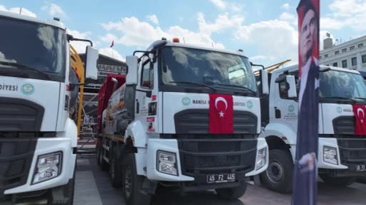 Manisa Büyükşehir Belediyesi 376 araçlık filo için 2 milyar 348 milyon 602 bin 74 liralık yatırım yaptı