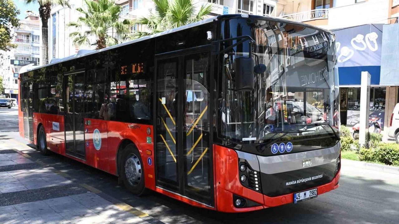 Manisa'da Kurban Bayramı Boyunca Toplu Taşıma 26-30 Mayıs Ücretsiz