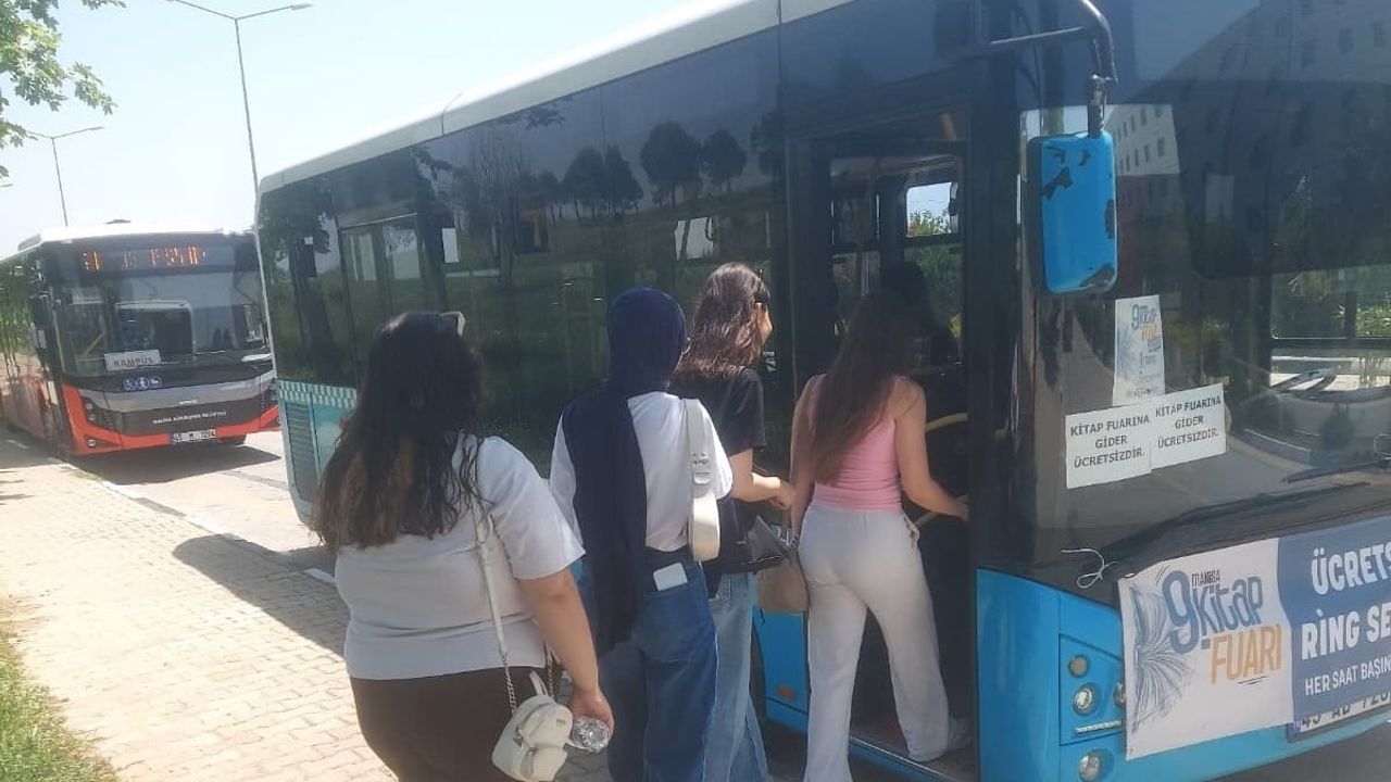 Manisa Kitap Fuarı'na ücretsiz ulaşım: Büyükşehir'den şehir merkezi, kampüs ve ilçe desteği