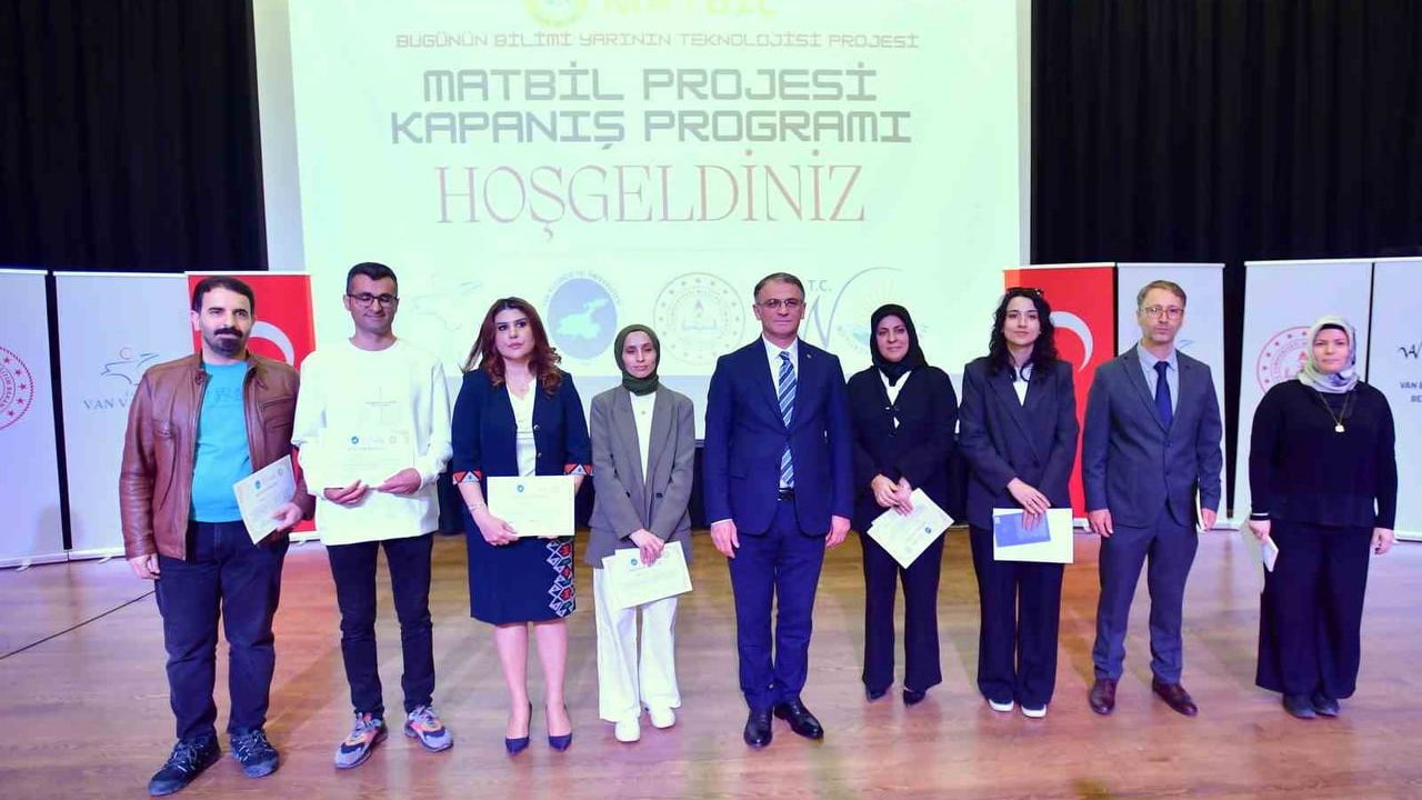 MATBİL Projesi 2025-2026 Kapanış Töreni Van'da Gerçekleşti