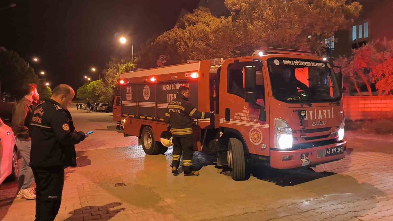 Menteşe'de piknik tüpü gaz sızıntısı: itfaiyenin zamanında müdahalesi olası faciayı önledi