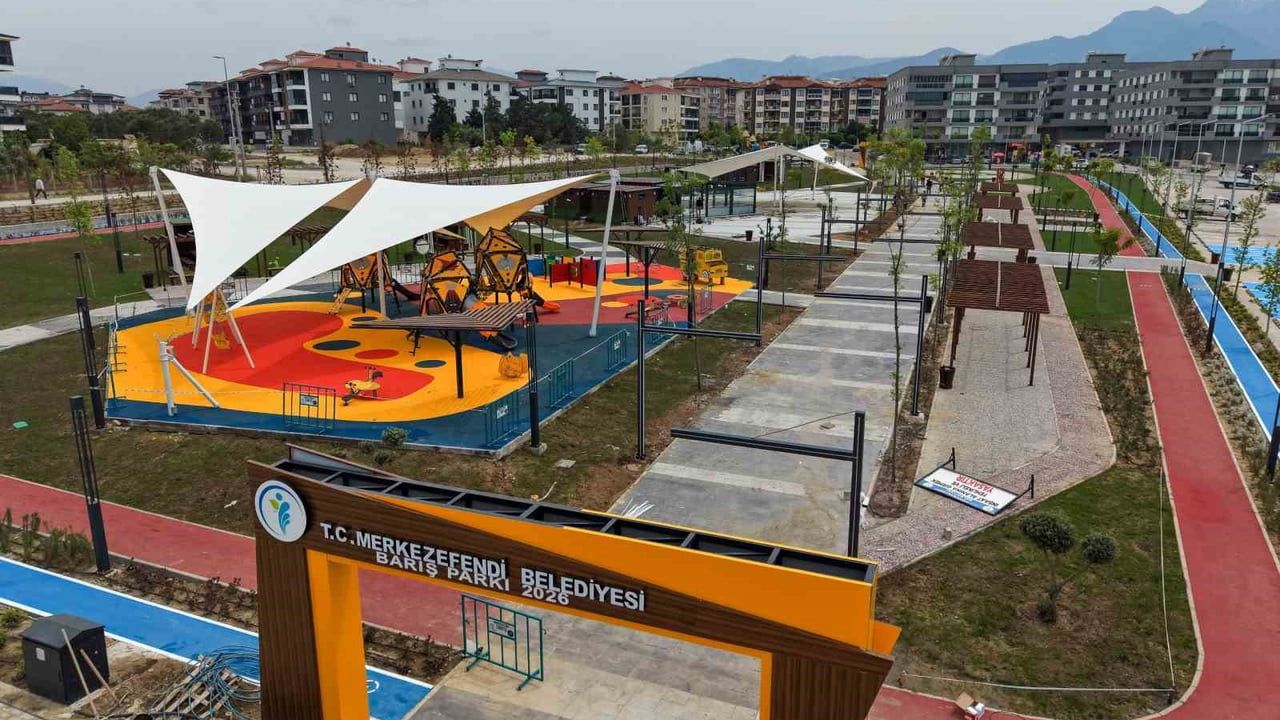 Merkezefendi'de 15 bin m² Barış Parkı Karahasanlı Mahallesi'nde 14 Mayıs'ta açılıyor