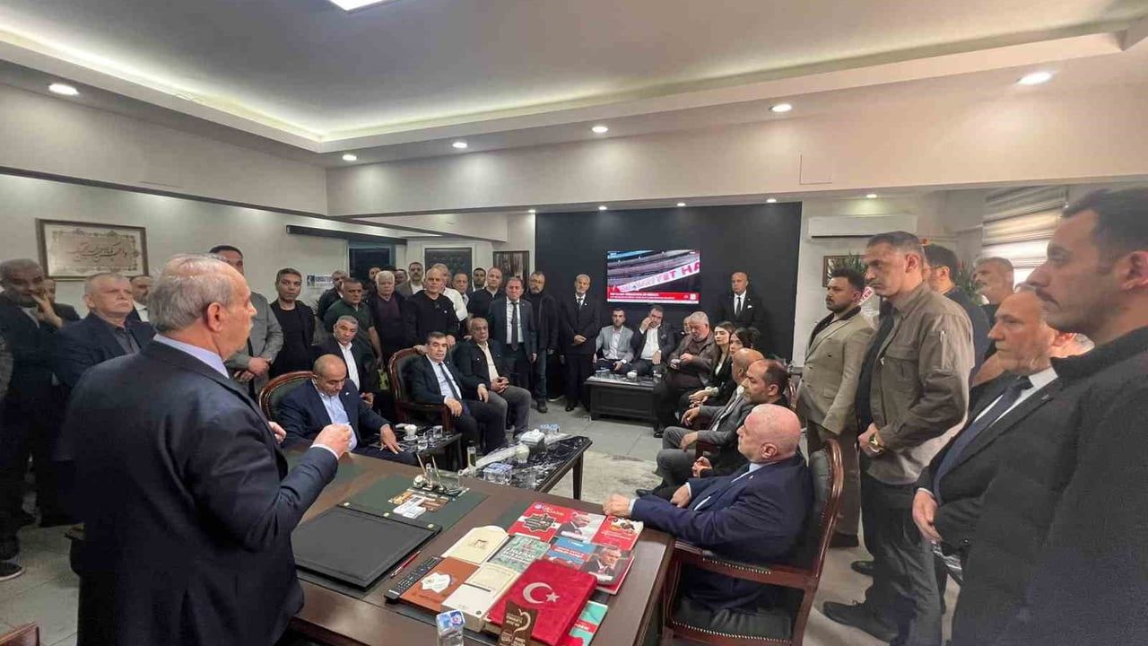 MHP Gaziantep'te yeni il başkanı Mehmet Sait Kılıç'a hayırlı olsun ziyareti