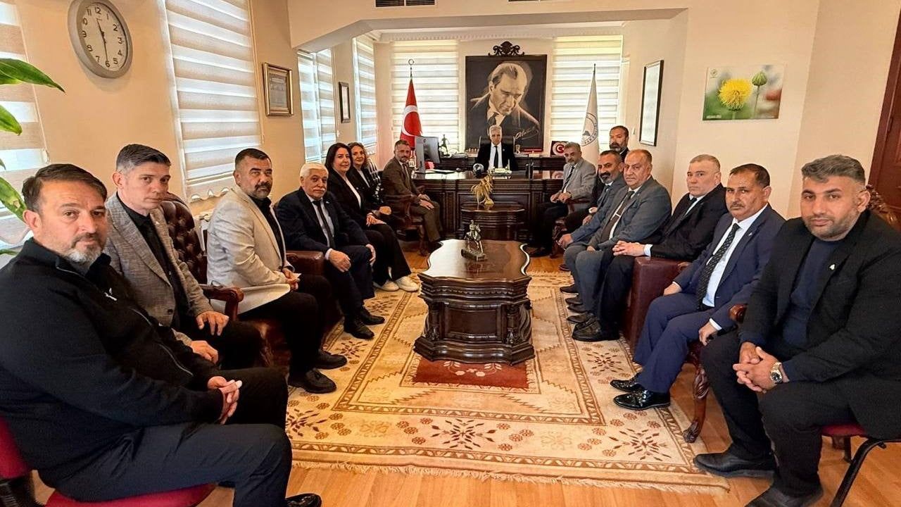 MHP İlçe Başkanı Taşdemir, Kaymakam Keklik ve Emniyet Müdürü Demirelli'yi Ziyaret Etti