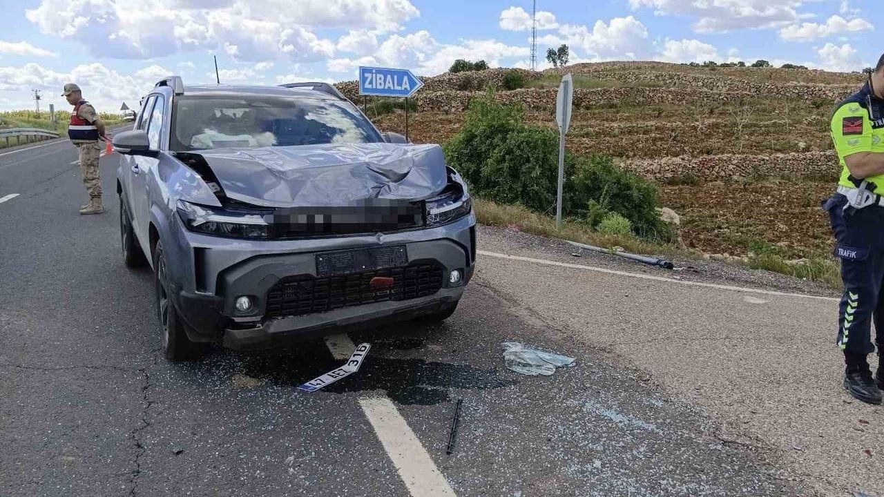 Midyat'ta İki Otomobil Çarpıştı: 4 Yaralı