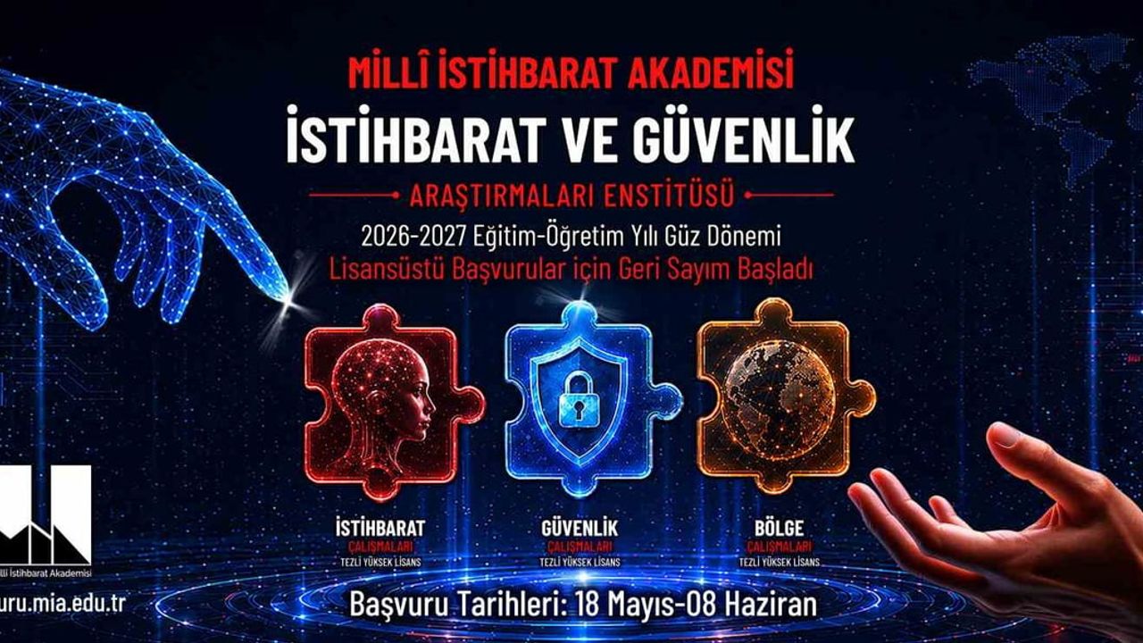 Milli İstihbarat Akademisi 2026-2027 Güz Dönemi Tezli Yüksek Lisans Başvurularını Başlattı