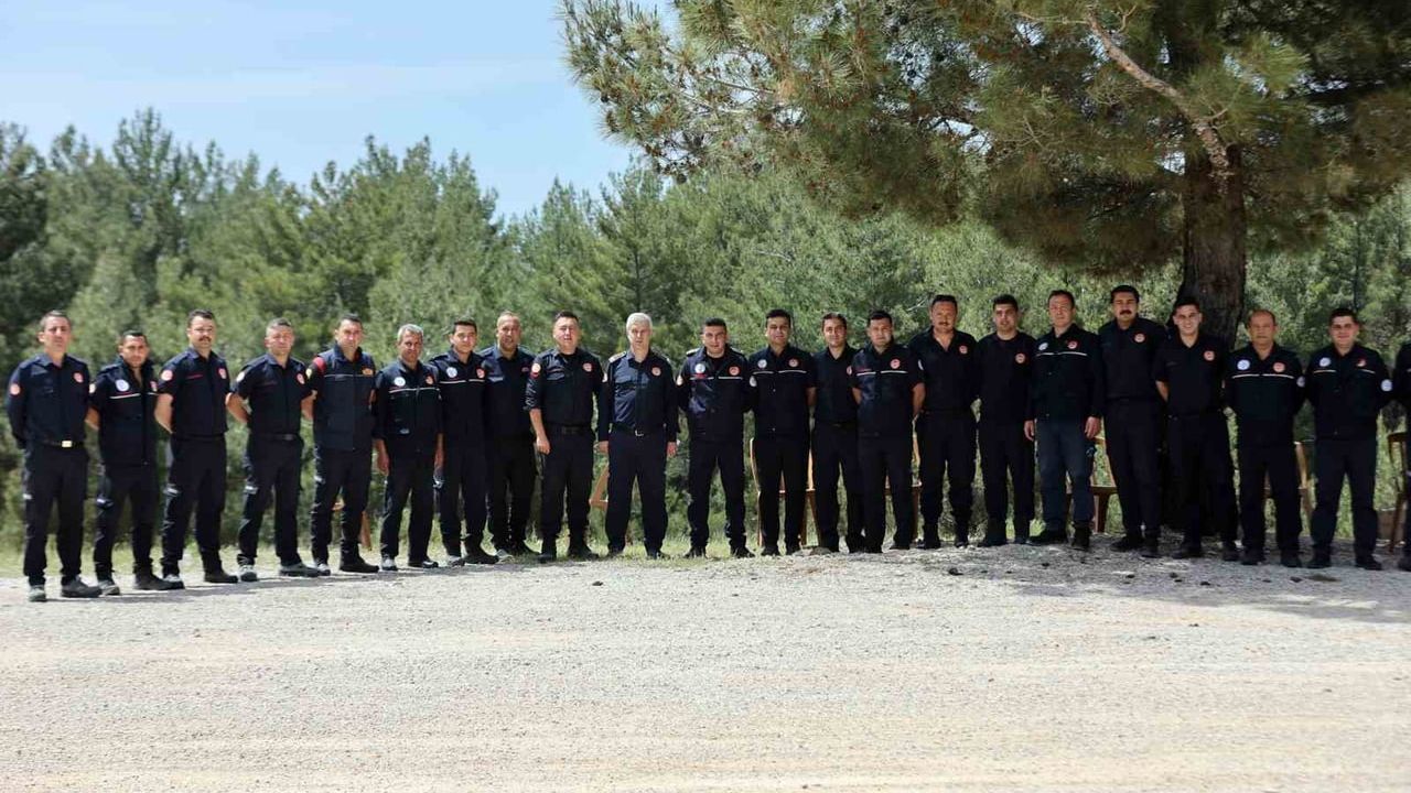 Muğla Büyükşehir Belediyesi itfaiye personeline kapsamlı Temel İtfaiyecilik Eğitimi sundu