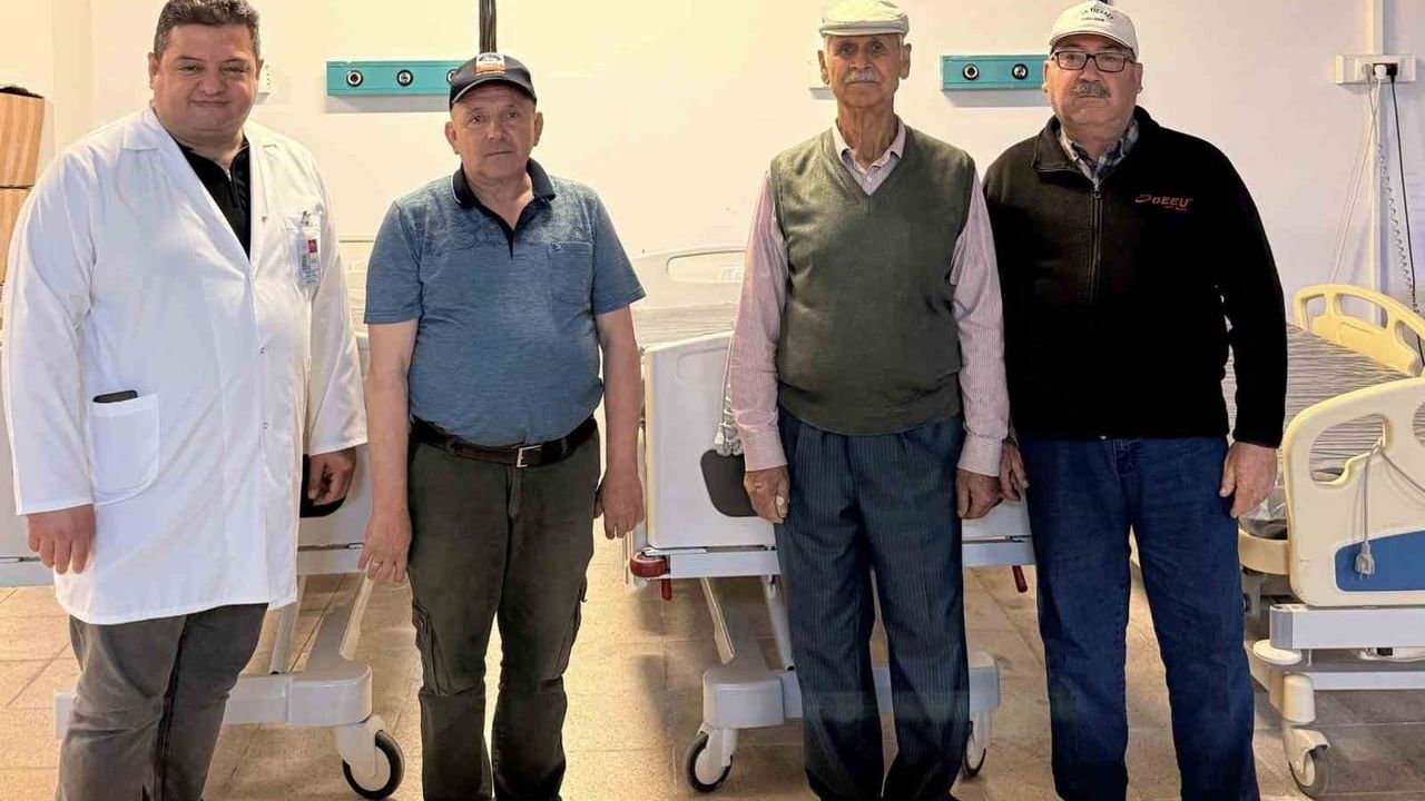 Muğla Eğitim ve Araştırma Hastanesi'ne hayırseverlerden havalı yatak bağışı