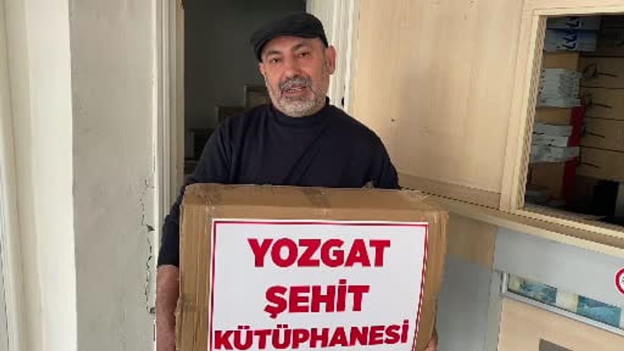 Mustafa Eranıl'dan Yozgat'a 25 Bin Kitap Desteği: Şehit Kütüphanelerine Yeni Bağış