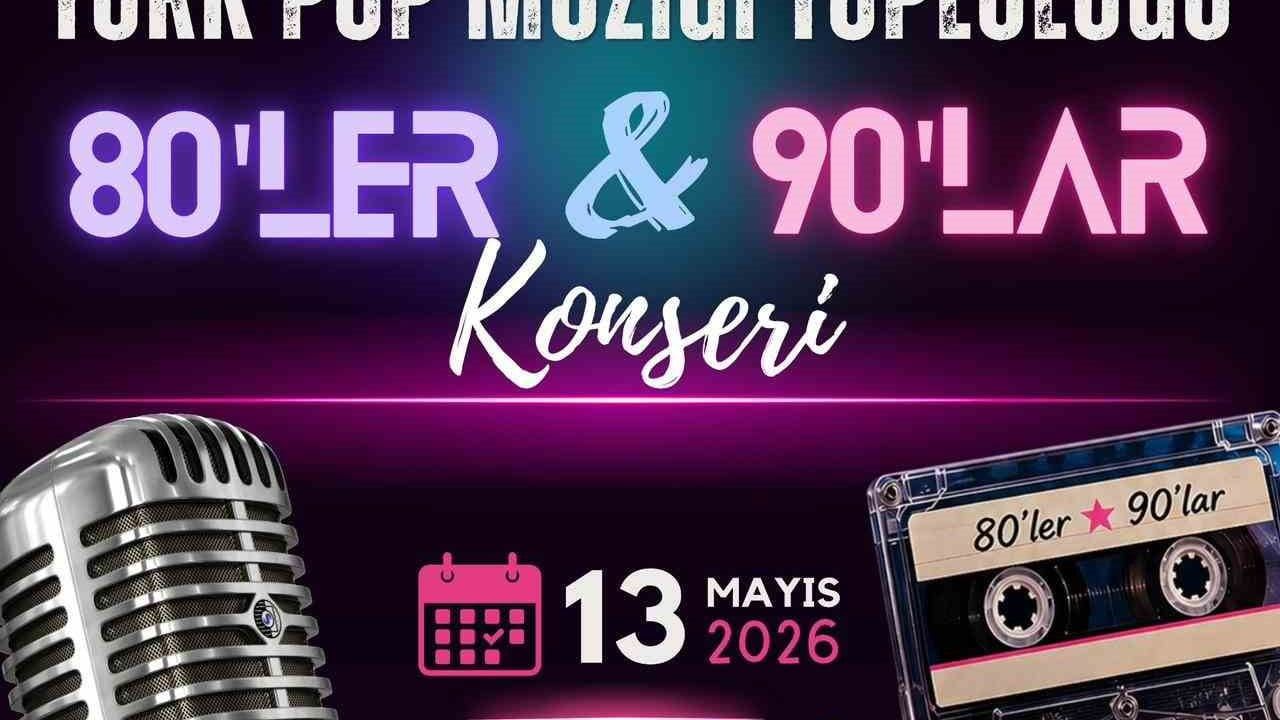 Nazilli Cumhuriyet Meydanı'nda '80'ler ve '90'lar Konseri