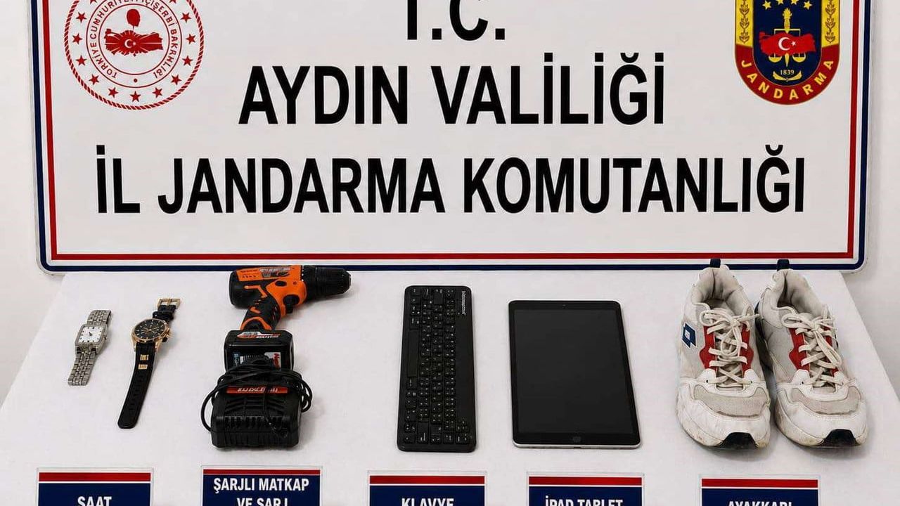 Nazilli'de komşusunun evinden hırsızlık: Şüpheli güvenlik kamerasıyla yakalandı