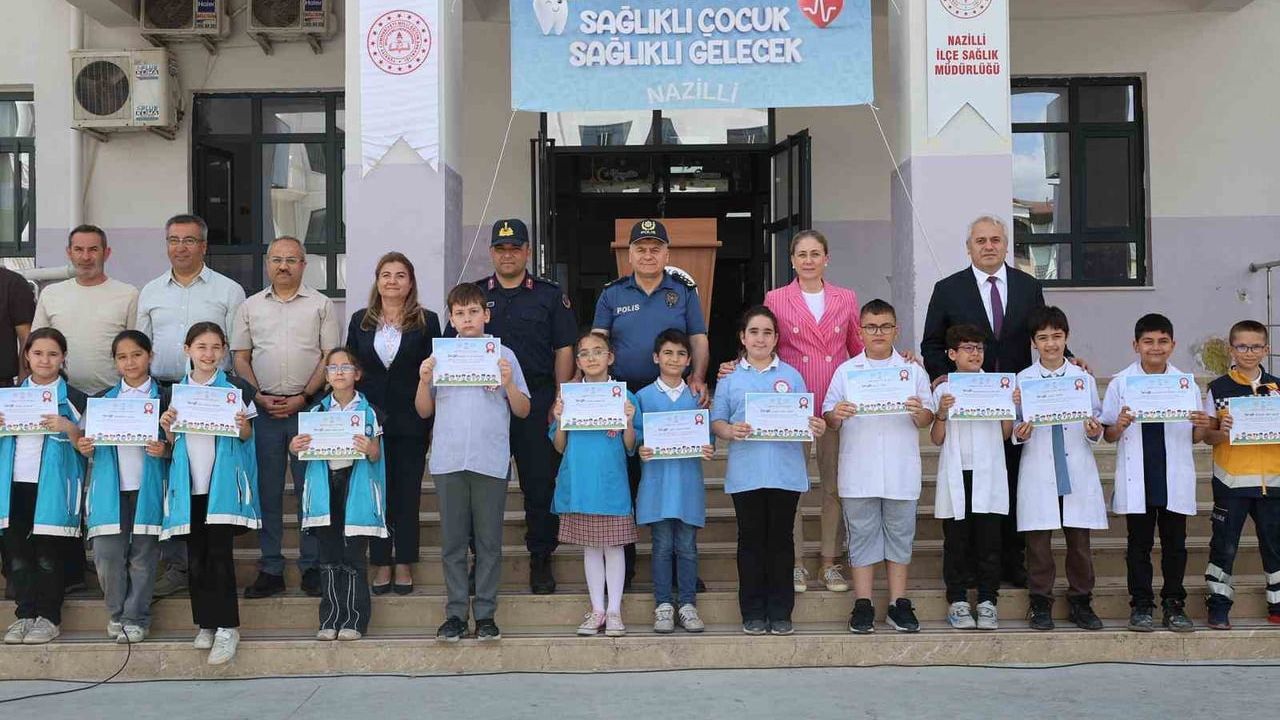 Nazilli'de 'Sağlıklı Çocuk, Sağlıklı Gelecek' ile 1.304 Öğrenciye Sağlık Eğitimi
