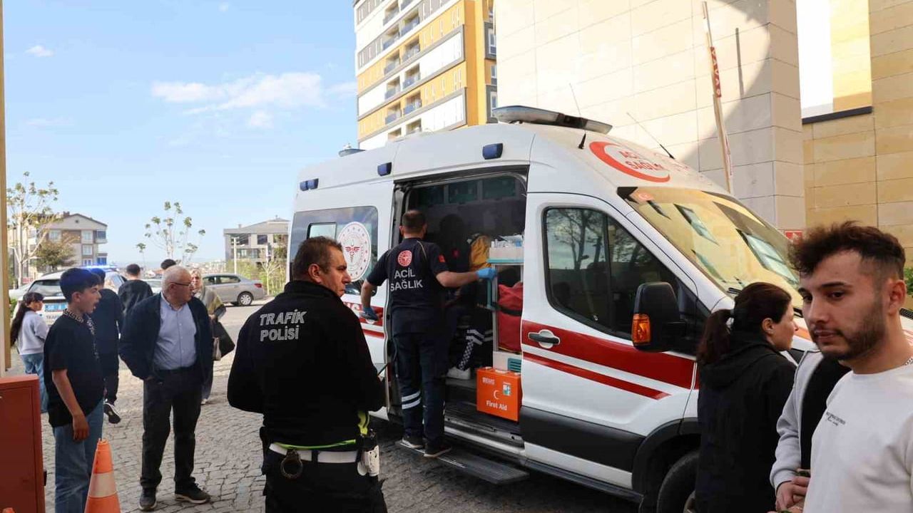 Nevşehir'de ATV incelemesi sırasında el sıkıştı, itfaiye kurtardı