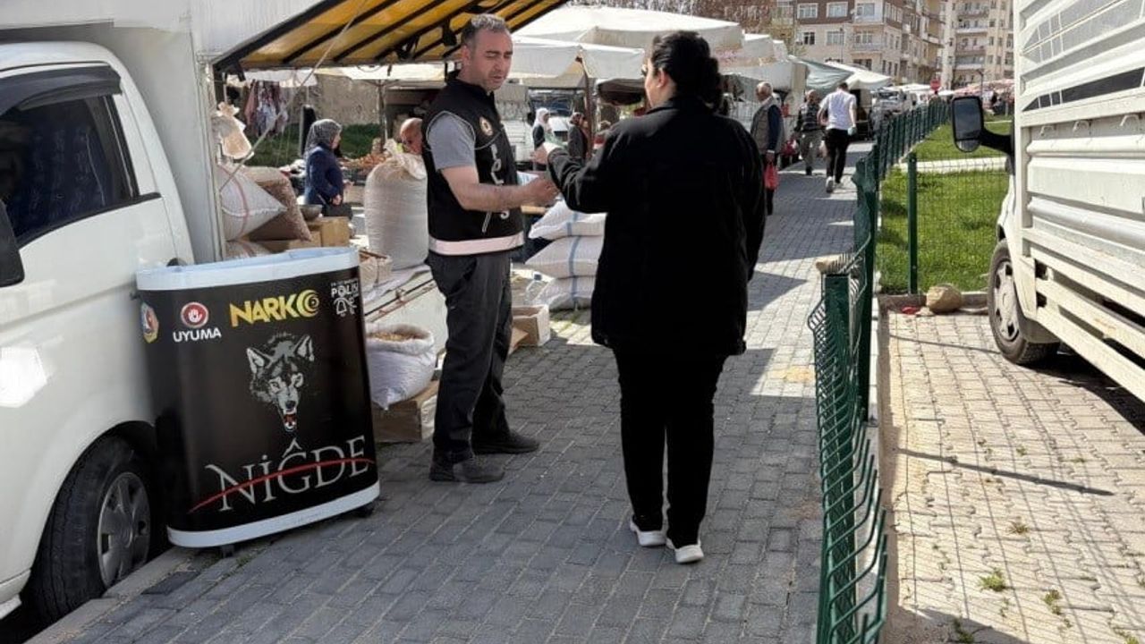 Niğde'de Narkotik Ekiplerinden Bilgilendirme Çalışmaları (27 Nisan - 3 Mayıs 2026)