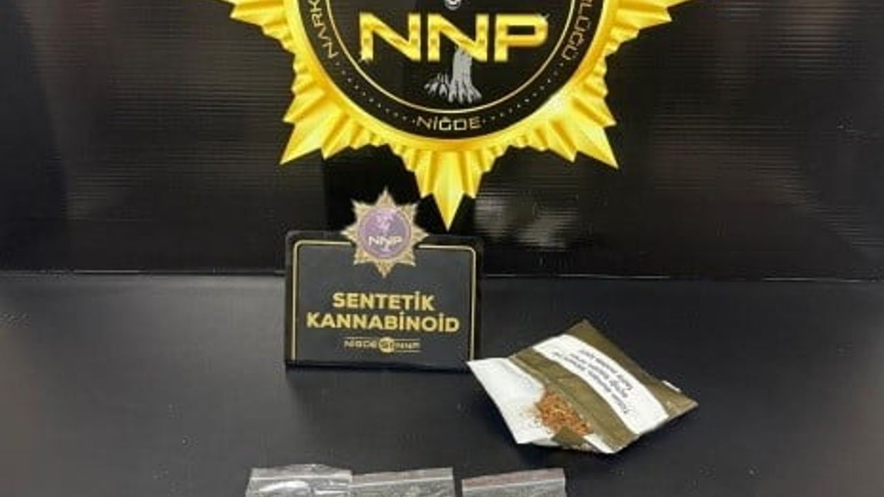 Niğde'de uyuşturucu operasyonu: 179,42 gram ele geçirildi, 2 kişi tutuklandı