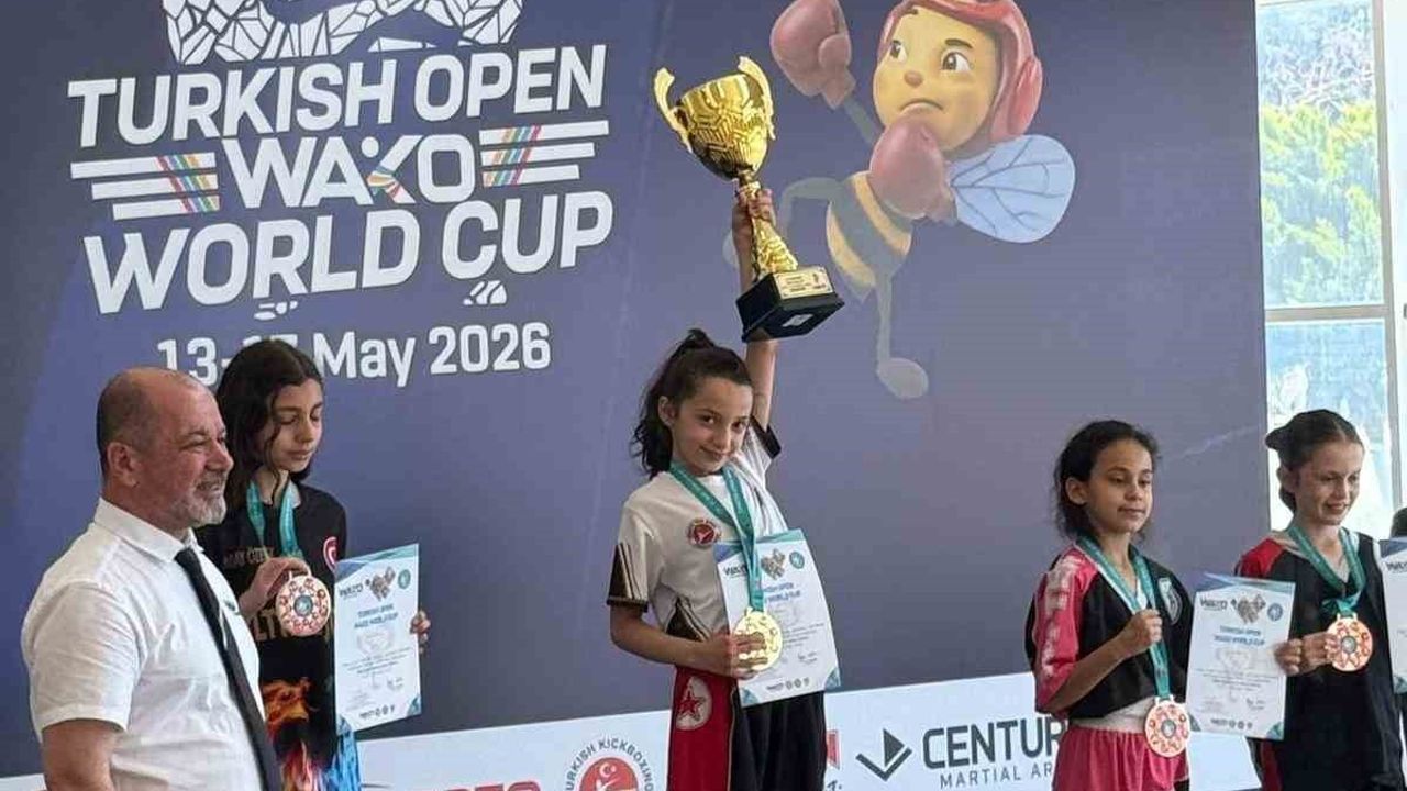 Niğdeli sporculardan Antalya'da 8 madalya: Turkish Open WAKO'da 5 altın, 2 gümüş, 1 bronz