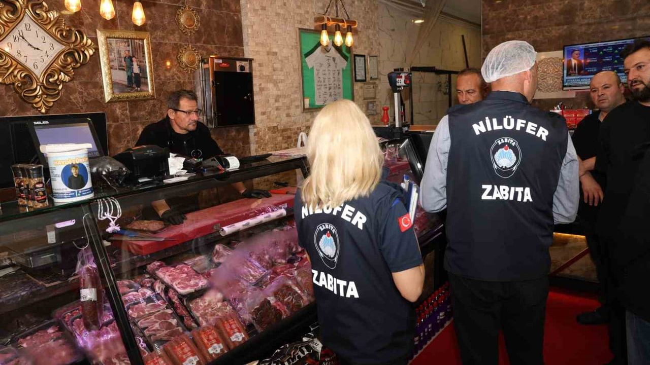 Nilüfer Belediyesi'nden Kurban Bayramı Öncesi Sıkı Gıda Denetimi
