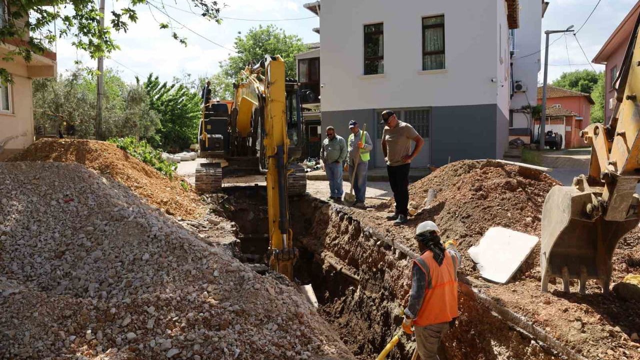 Nilüfer'de içme suyu ve yağmur suyu altyapısı güçlendiriliyor