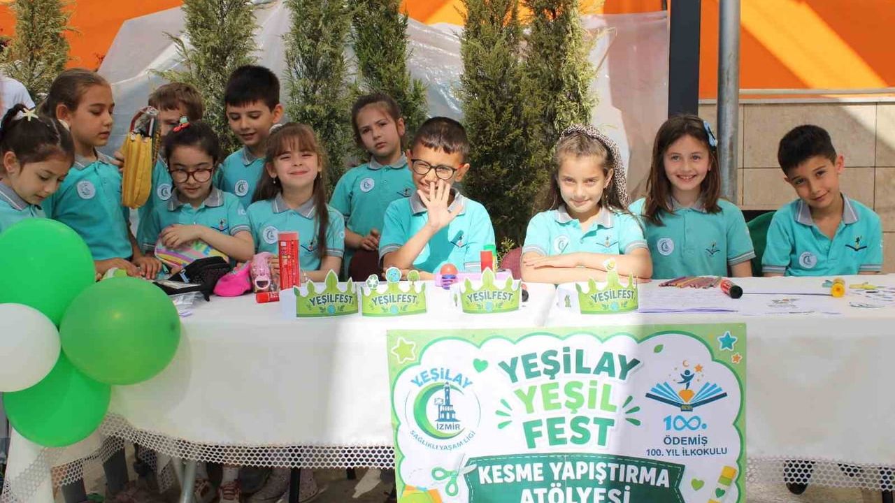 Ödemiş’te Yeşilfest: Öğrenciler Sağlıklı Yaşam Bilinci İçin Buluştu
