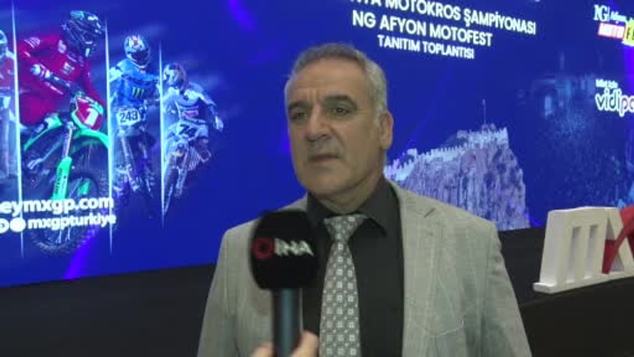 Ogün Baysan: 2-6 Eylül’de Afyon’da 9. MXGP Dünya Motokros ve NG Afyon MotoFest’e davet