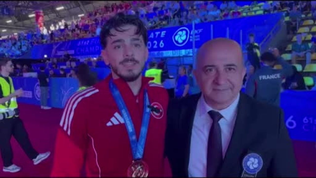 Ömer Faruk Yürür Avrupa Şampiyonu oldu: "Altın madalya rüyalarıma giriyordu, sonunda gerçekleşti"