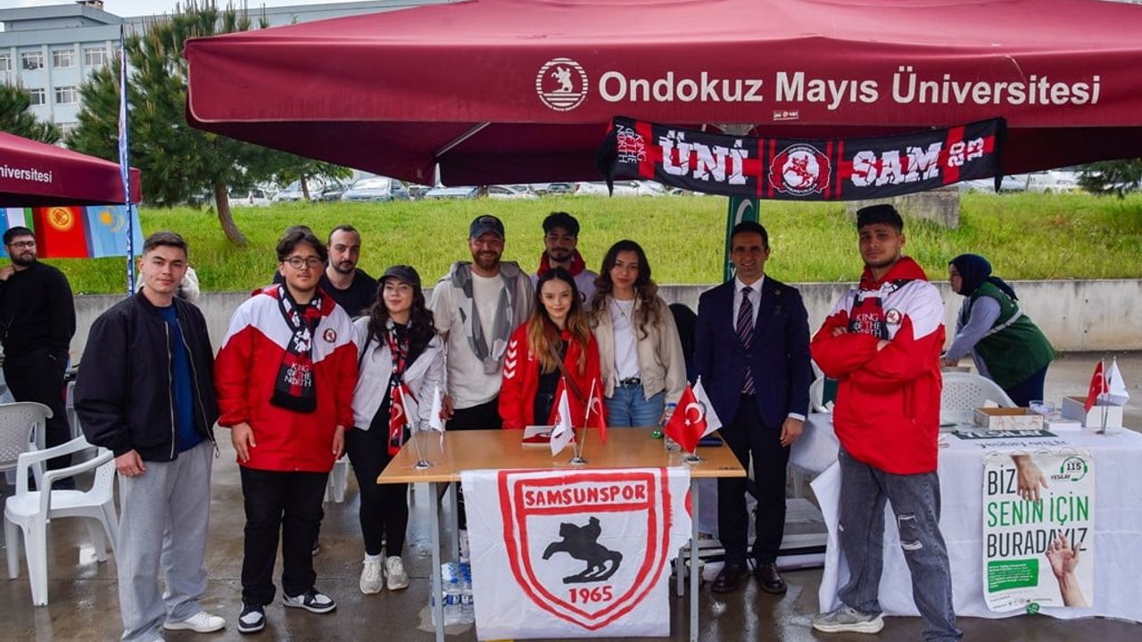 OMÜ'de Bahar Şenliği Kurupelit Kampüsü'nde başladı