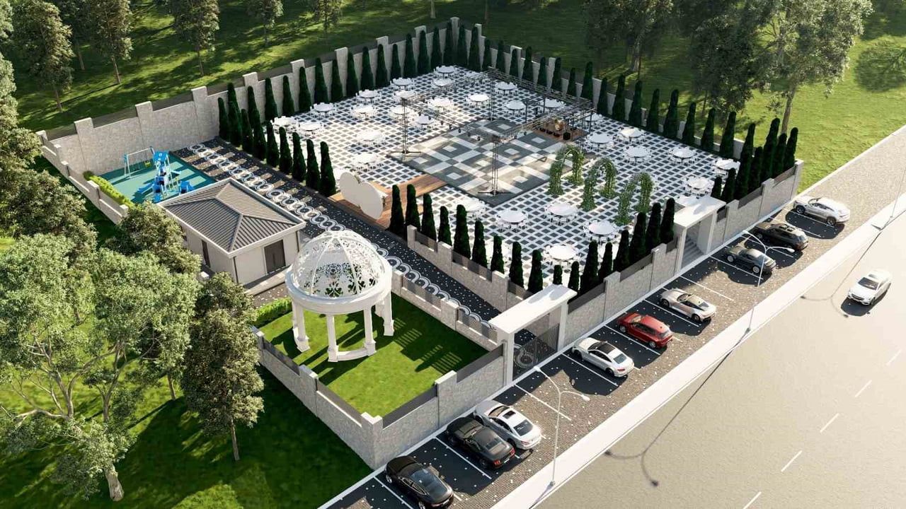 Onikişubat Belediyesi Önsen Mahallesi'ne bin kişilik ikinci kır düğün salonu kazandırıyor