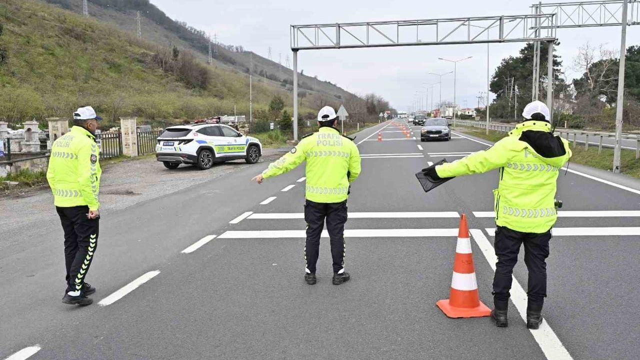 Ordu'da Bir Haftada 15 bin 524 Araç ve Sürücü Denetlendi