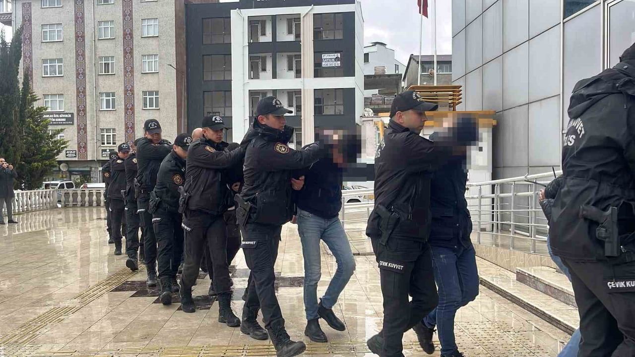 Ordu merkezli 15 aylık soruşturmada 41 tutuklama: Çok sayıda silah ve malvarlığına el konuldu