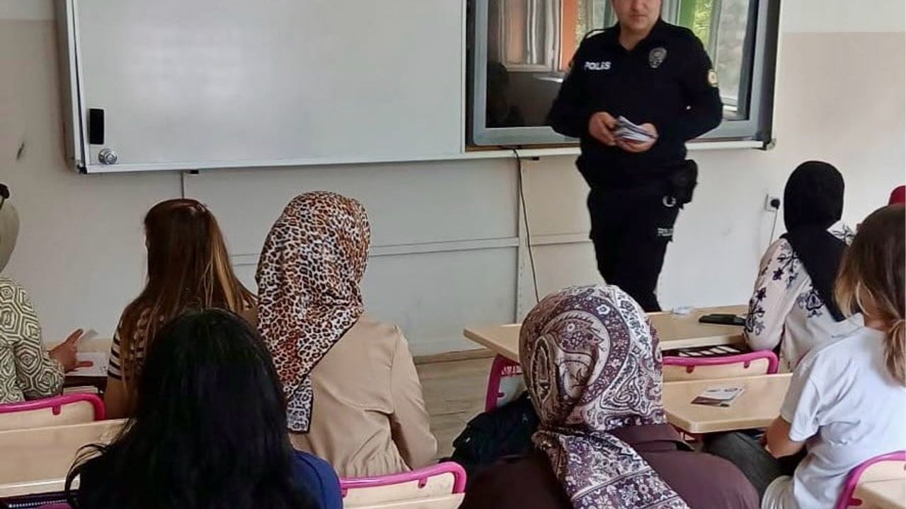 Osmaneli'de velilere dolandırıcılık ve KADES bilgilendirmesi